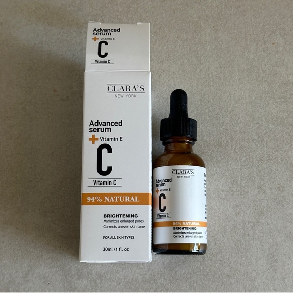 Clara’s New York Advanced Vitamin C Serum - Brightening & Anti-Aging 30mL - Picture 1 of 3
